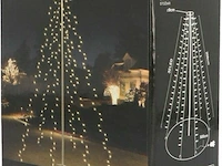 Kerstverlichting vlaggemast - afbeelding 4 van  4