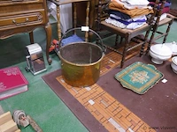 Ketel in zwaar koper - afbeelding 1 van  1