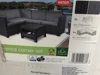 Keter provence lounge set with coffee table - afbeelding 4 van  4