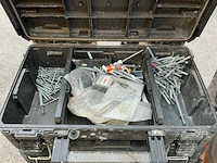 Keter roc trolley met gereedschapskoffers - afbeelding 1 van  6