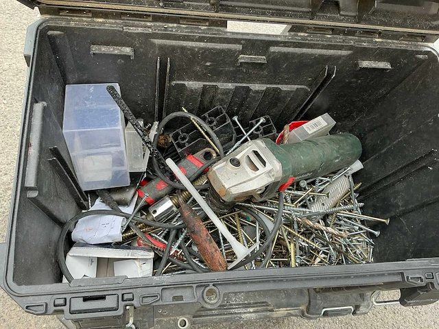 Keter roc trolley met gereedschapskoffers - afbeelding 2 van  6