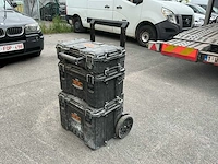 Keter roc trolley met gereedschapskoffers - afbeelding 4 van  6