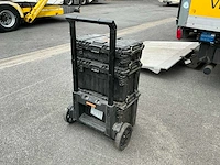 Keter roc trolley met gereedschapskoffers - afbeelding 5 van  6