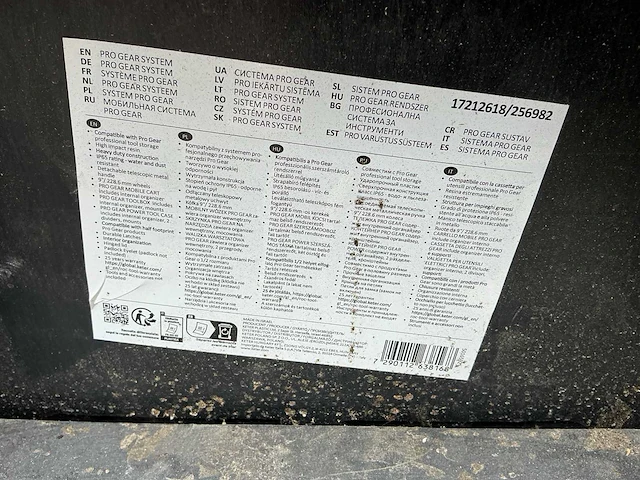 Keter roc trolley met gereedschapskoffers - afbeelding 6 van  6