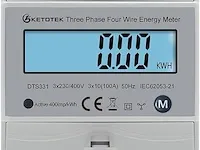 Ketotek dts331 3-fasen stroommeter - afbeelding 1 van  3