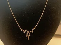 Ketting in zilverkleurige uitvoering - afbeelding 1 van  5