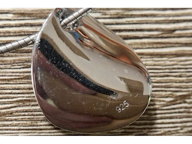 Ketting met zoetwaterparel - afbeelding 4 van  5