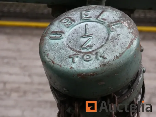Ketting takel op zwenkraan - afbeelding 2 van  3