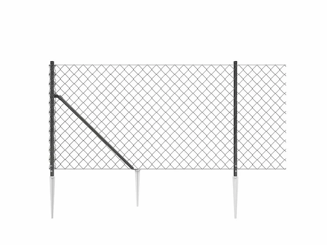 Kettingschakel met antraciet anker 1x25 m - afbeelding 4 van  5