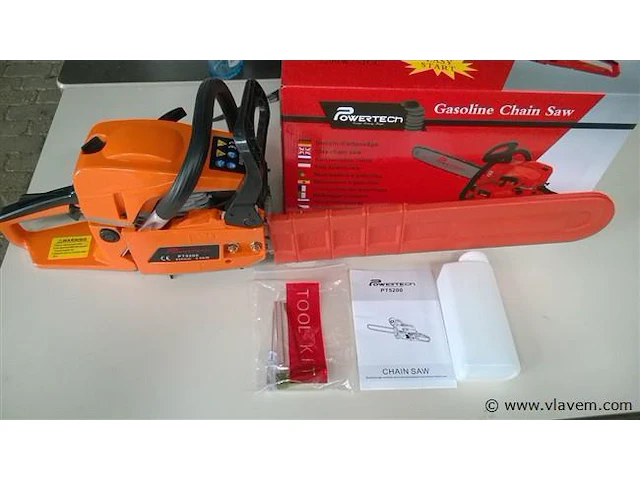 Kettingzaag 52cc benzine - afbeelding 3 van  3