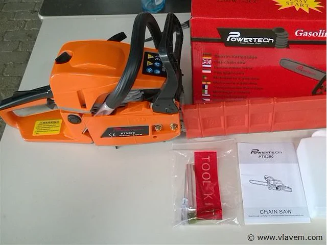 Kettingzaag 52cc - afbeelding 1 van  3