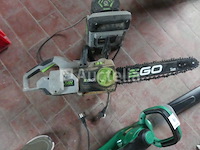 Kettingzaag op accu + heggenschaar - afbeelding 2 van  10