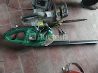 Kettingzaag op accu + heggenschaar - afbeelding 4 van  10