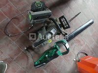 Kettingzaag op accu + heggenschaar - afbeelding 8 van  10