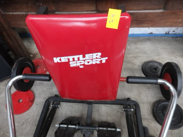 Kettler roei + gewichten - afbeelding 2 van  3