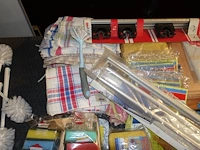 Keuken- en onderhouddoeken + handdoekhouder + borstelhouder - afbeelding 3 van  5