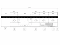 Keuken 380cm expo 27 in bouwpakket wit hoogglans - afbeelding 25 van  31