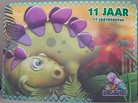 Keuken 3d placemats dinosaurus: 11 jaar - afbeelding 1 van  3