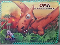Keuken 3d placemats dinosaurus: oma - afbeelding 1 van  3