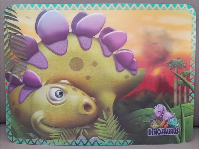 Keuken 3d placemats dinosaurus - afbeelding 1 van  3