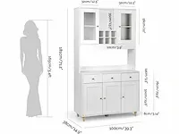 Keuken dressoir, keukendressoir, keukenkast - afbeelding 2 van  8