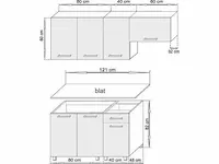 Keuken opstelling - afbeelding 2 van  2