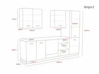 Keuken opstelling - afbeelding 2 van  2