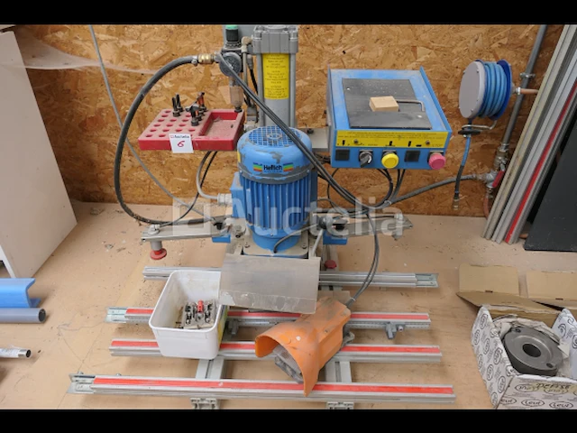 Keuken scharnier boor hettich blauw max 8 fs - afbeelding 1 van  10