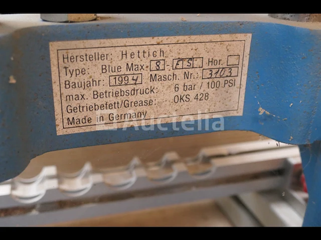 Keuken scharnier boor hettich blauw max 8 fs - afbeelding 8 van  10