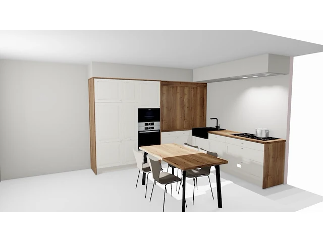 Keuken suede met schuifdeur - afbeelding 2 van  11