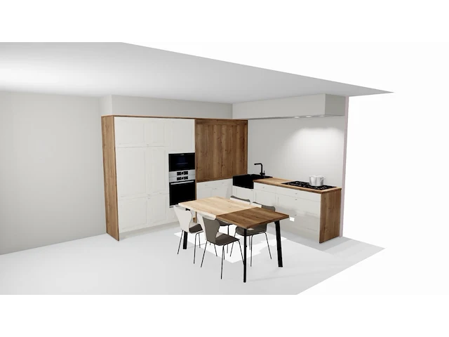 Keuken suede met schuifdeur - afbeelding 9 van  11
