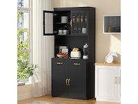 Keukendressoir, keukenkast, 2 verstelbare planken - afbeelding 2 van  8