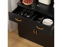 Keukendressoir, keukenkast, 2 verstelbare planken - afbeelding 4 van  8