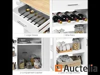 Keukeneiland roltafel met wielen - afbeelding 5 van  5