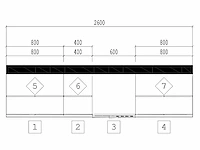 Keukenopstelling family line sole 260 in bouwpakket - afbeelding 5 van  7