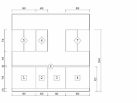 Keukenopstelling family line sole 260 in bouwpakket - afbeelding 6 van  7