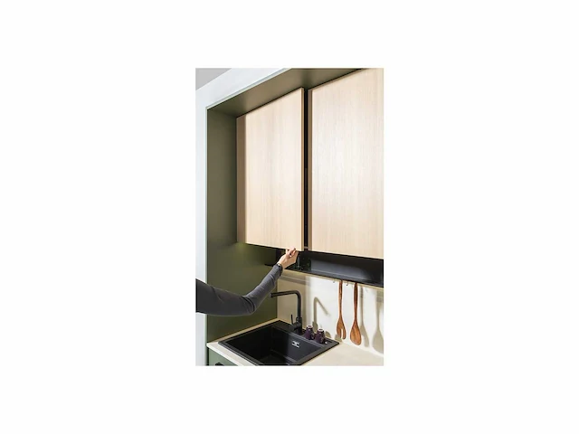 Keukenopstelling milino medium a 285 cm grijs/eik met werkblad - afbeelding 8 van  8