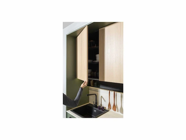 Keukenopstelling milino medium b 332 cm grijs/eik met werkblad - afbeelding 7 van  7