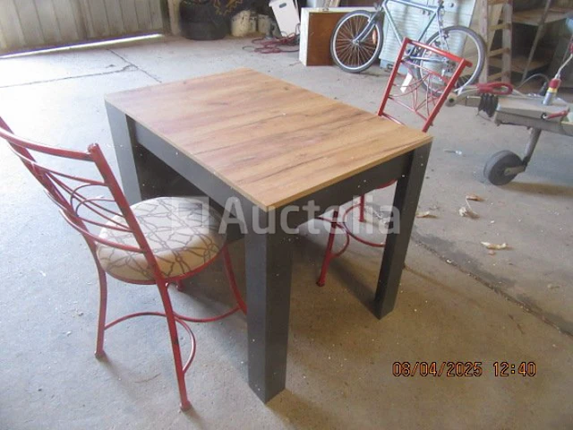 Keukentafel + 2 stoelen - afbeelding 4 van  5