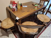 Keukentafel met stoelen - afbeelding 1 van  2
