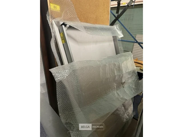 Keukentafel wit l120xb80xh80 cm - afbeelding 1 van  3