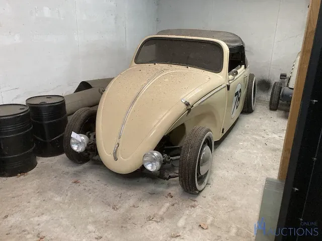 Kever cabrio volkswagen - afbeelding 1 van  15