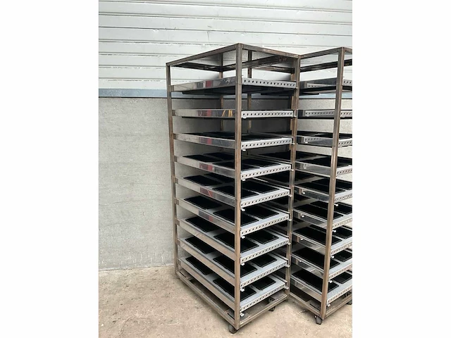Keybake - regaalwagen inclusief bakvormen (2x) - afbeelding 2 van  5
