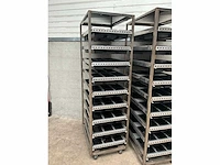 Keybake - regaalwagen inclusief bakvormen (2x) - afbeelding 2 van  5