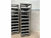 Keybake - regaalwagen inclusief bakvormen (2x) - afbeelding 3 van  5