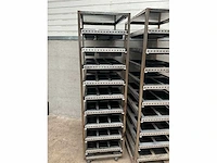 Keybake - regaalwagen inclusief bakvormen (2x) - afbeelding 2 van  5