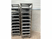 Keybake - regaalwagen inclusief bakvormen (2x) - afbeelding 3 van  5