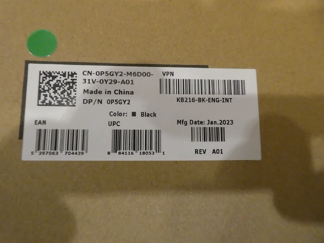 Keyboard dell qwerty - nieuw in doos - afbeelding 4 van  4