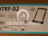 Keylite gootstukken voor pannendak dtrf 02 55x98 cm - afbeelding 1 van  1