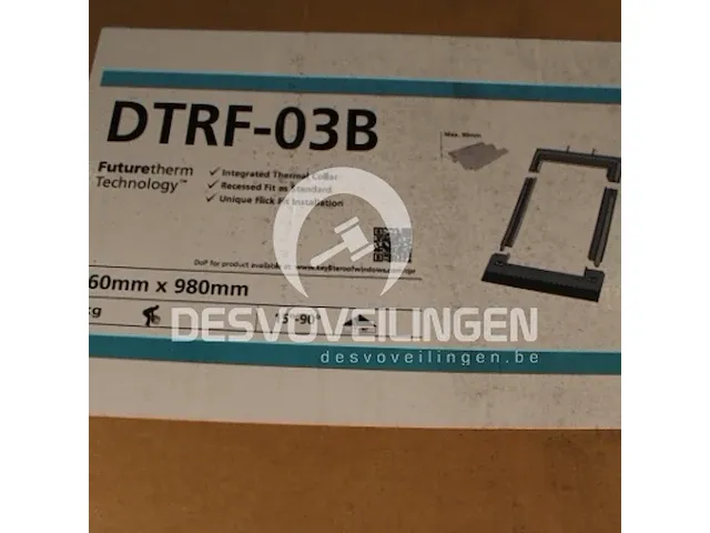 Keylite gootstukken voor pannendak dtrf 03b 66x98 cm - afbeelding 1 van  1
